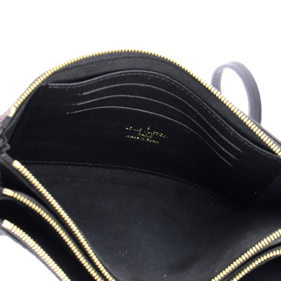 Louis Vuitton Double Zip Pochette Bicolor Monogram Empreinte Giant - Picture 5 of 6